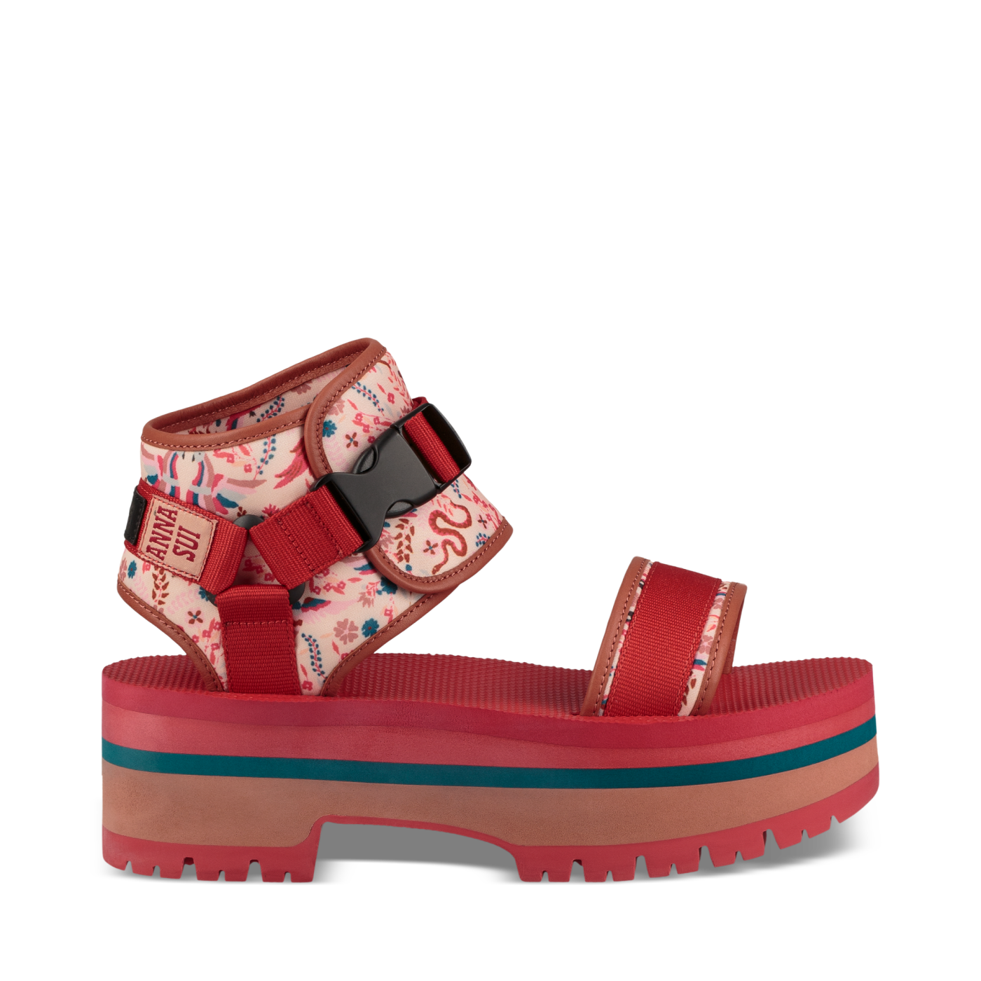 ANNA SUI　お花のサンダル ✨ANNA SUI✨可愛いサンダル✨お花付き✨23.5 - メルカリ